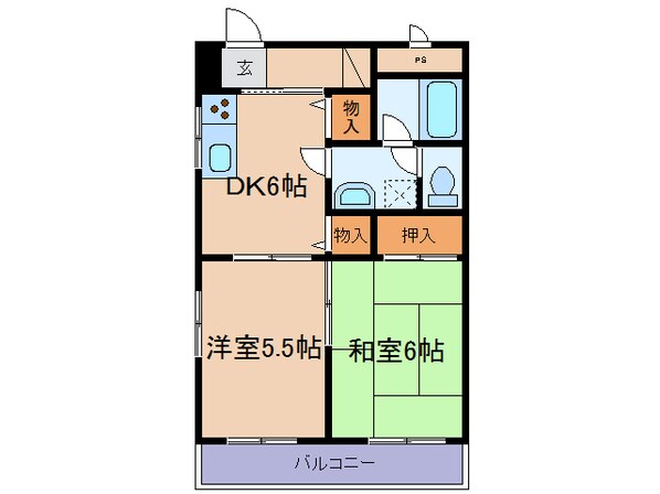 ファミーユの物件間取画像